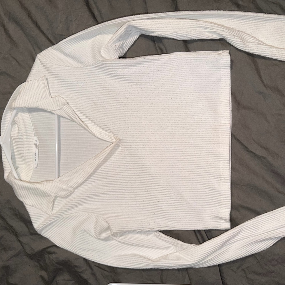 Altar'd State White Long Sleeve Top